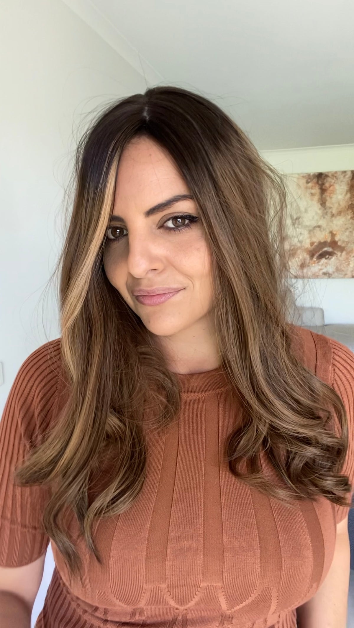 BELLA - Dark Brown Balayage - Hair Topper (5x7 cap)