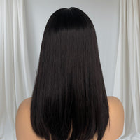 EMMA - Dark Brown - Hair Topper (8x8 cap / 16-18")