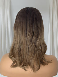 Ava - Mocha Melt Balayage - Lace Top Hair Topper (8x8 cap / 16")