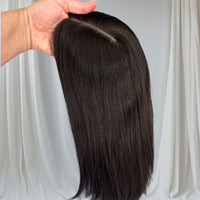 EMMA - Dark Brown - Hair Topper (8x8 cap / 16-18")