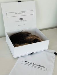Premium Synthetic Claw Clip Ponytail Extension -Champagne Blonde - Water Wave