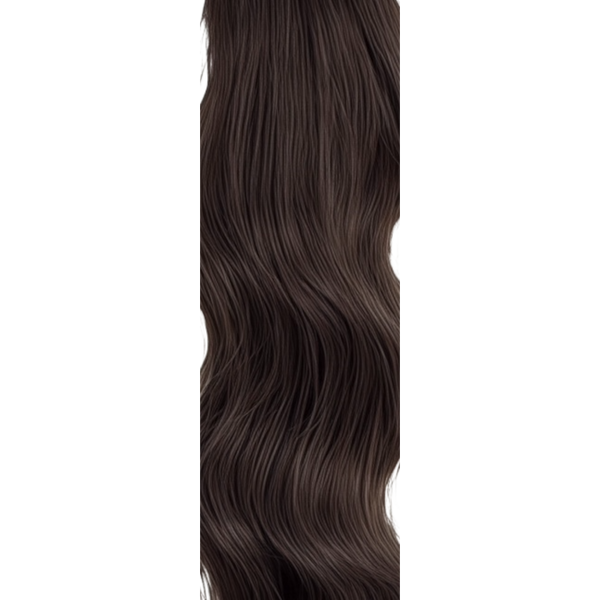 Premium Synthetic Claw Clip Ponytail Extension - Dark brown - Glam Wave