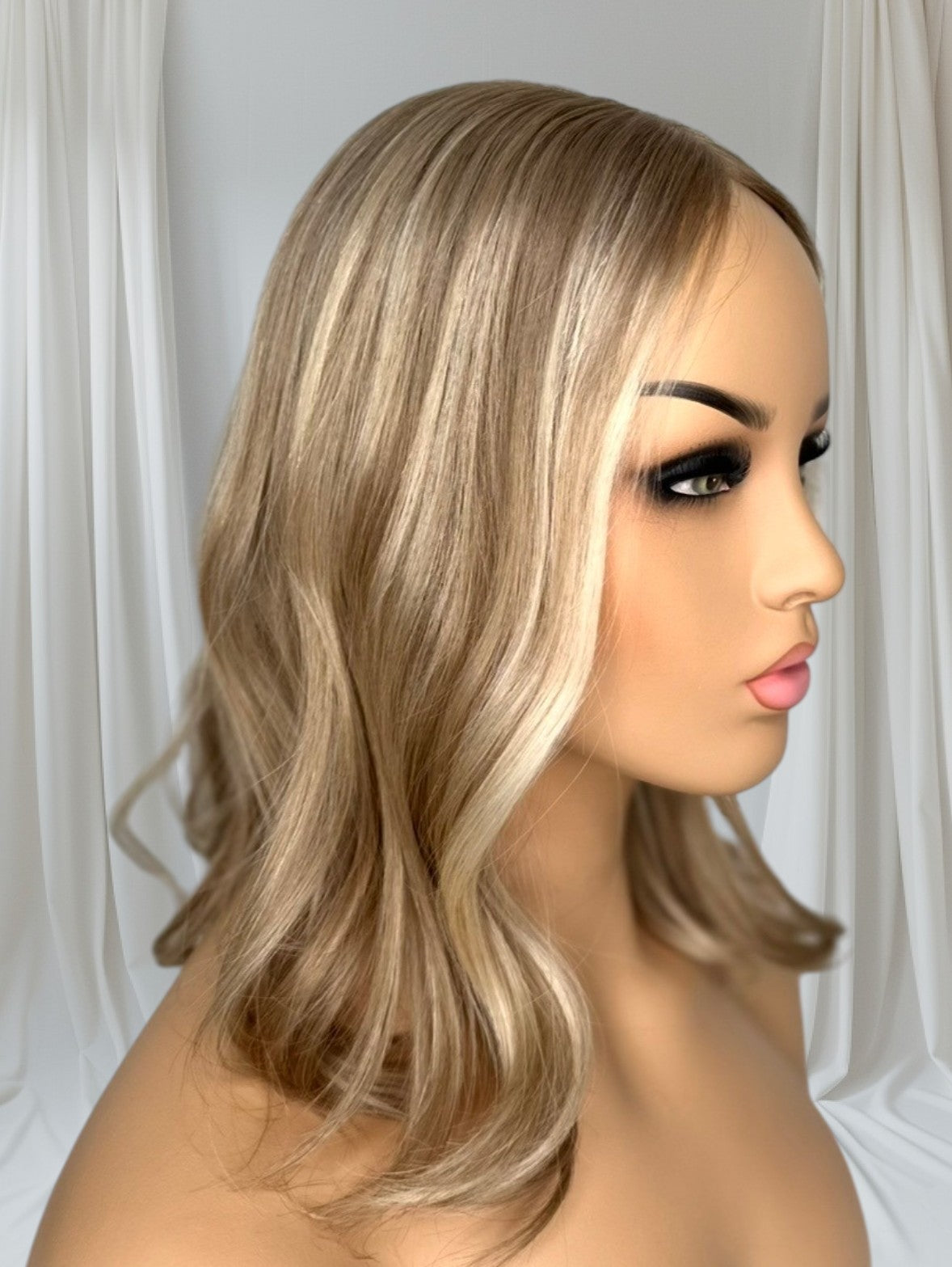 NEW Angela - Lace Top Hair Topper (8x8 cap / 16")