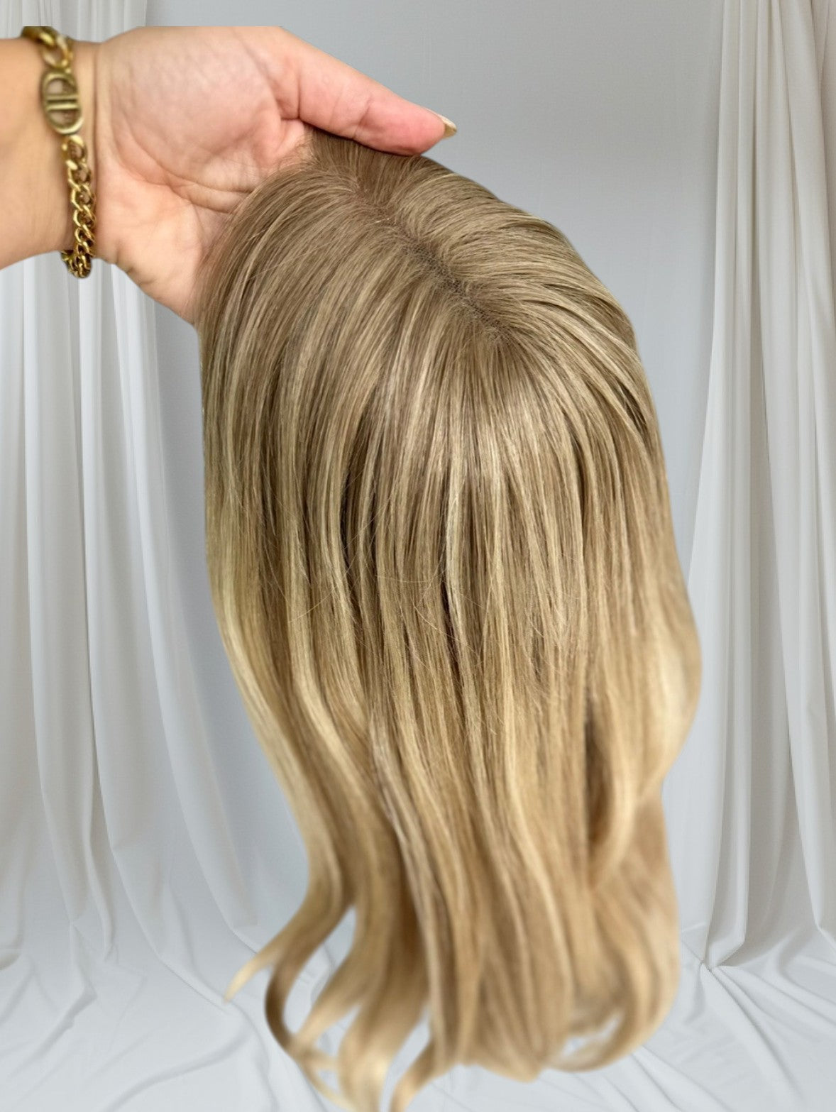NEW Angela - Lace Top Hair Topper (8x8 cap / 16")