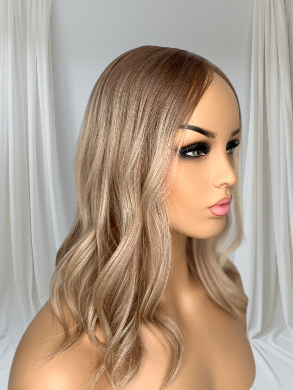 Anne - Lace Top Hair Topper (8x8 cap / 16")