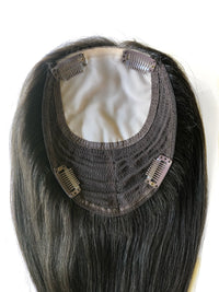 JOLIE - Dark Brown - Hair Topper (5x7 cap)