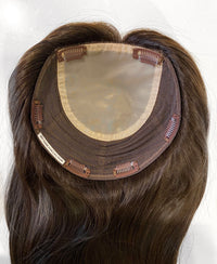 JOLIE - Dark Brown - Hair Topper (8x8 cap / 16-18")